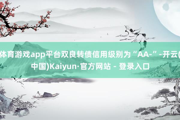 体育游戏app平台双良转债信用级别为“AA-”-开云(中国)